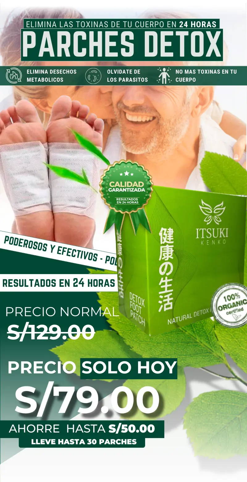 ITSUKI KENKO - Parche desintoxicante– Tiendaperú